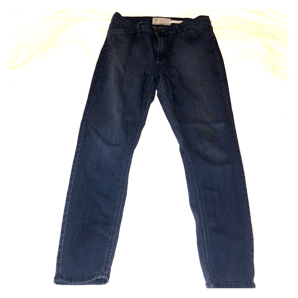 Free people mid rise jeans